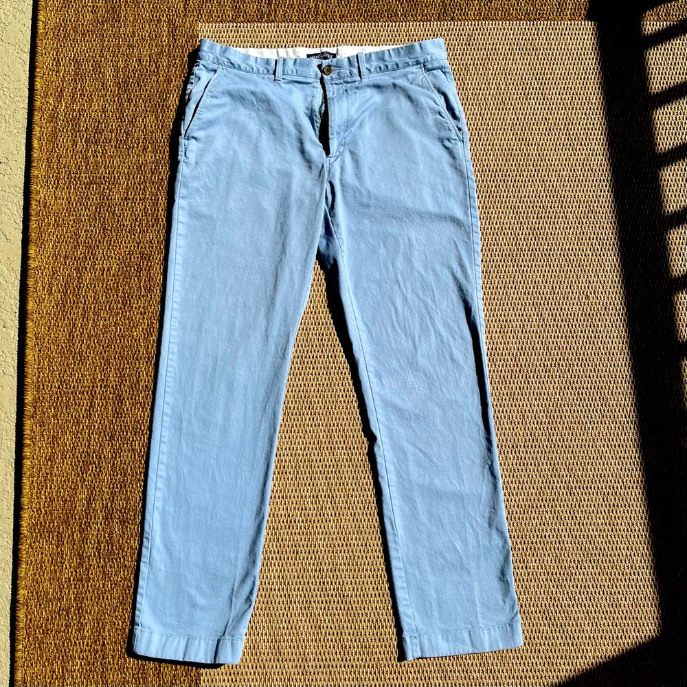 J Crew Mercantile Flex Blue Chino 35/34